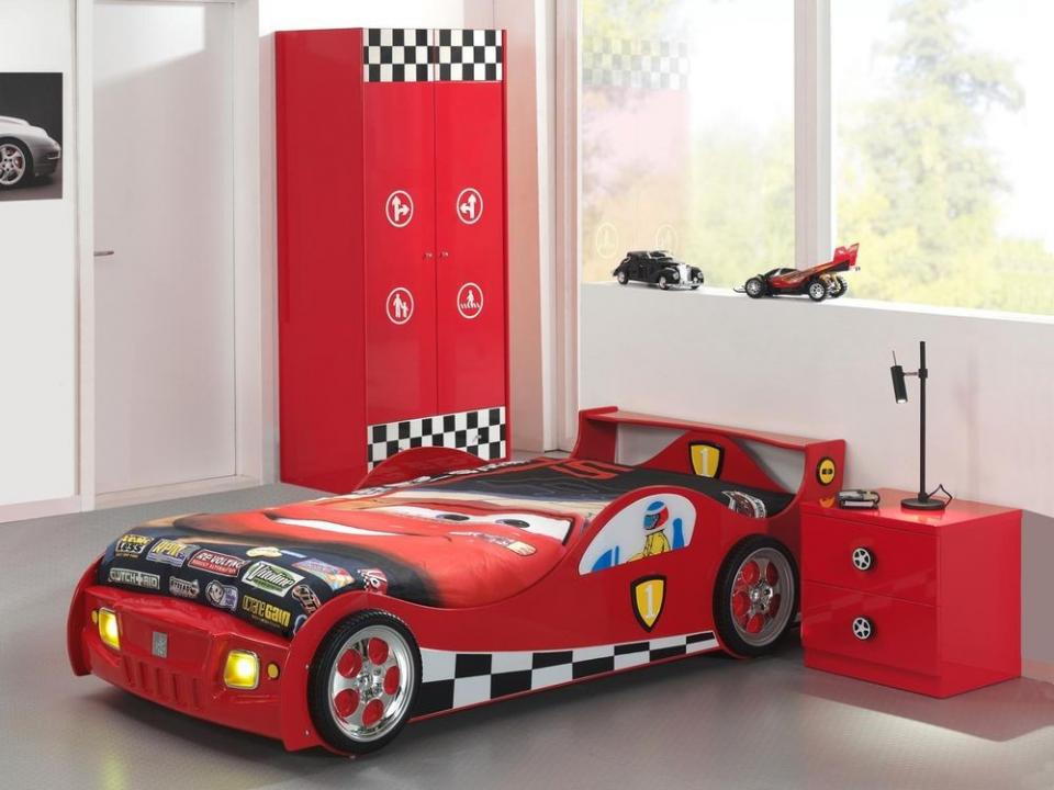 Chambre complète MONZA rouge