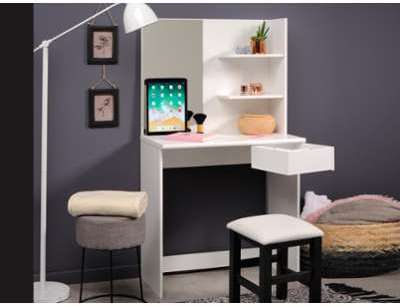 Coiffeuse PEPPER blanc Coiffeuse PEPPER blanc
