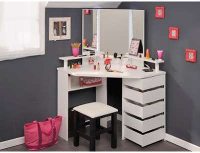 Coiffeuse VOLGA blanc Coiffeuse VOLGA blanc