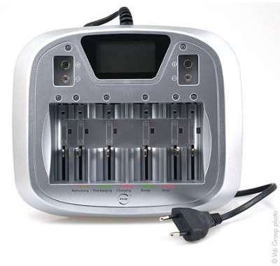 Chargeur piles rapide pour 4AA ou AAA ou 4C ou 4D