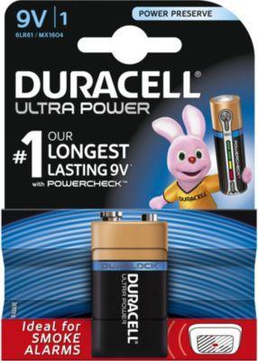 Pile non rechargeable Duracell 9 Volts x1 Ultra Po