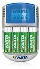 Chargeur de piles rechargeables Varta LCD 4 accus AA Chargeur de piles rechargeables