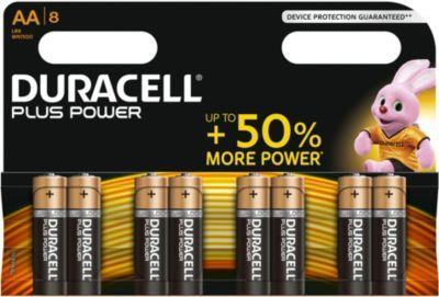 Pile non rechargeable Duracell AA x8 Plus Power LR