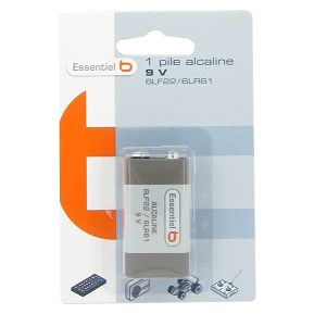 Pile non rechargeable Essentielb 9 Volts