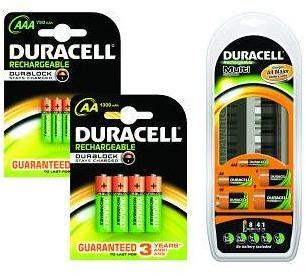 Duracell Ensemble chargeur et piles (BUN0073A-EU)