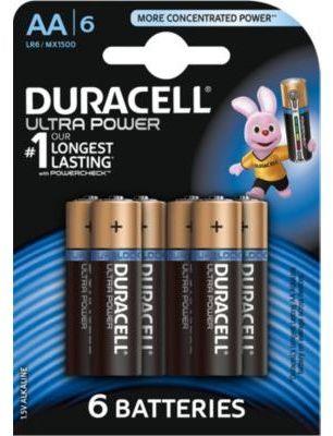 Pile non rechargeable Duracell AA x6 Ultra Power L