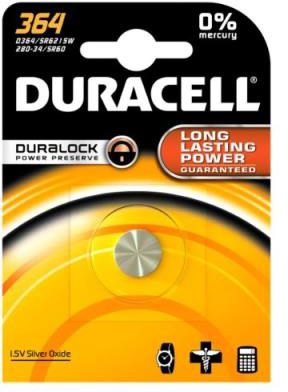 Pile non rechargeable Duracell 364