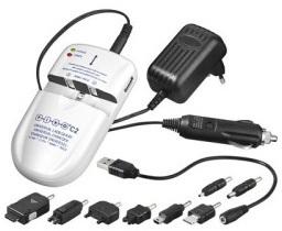 Chargeur universel de batterie Li-ion et de piles