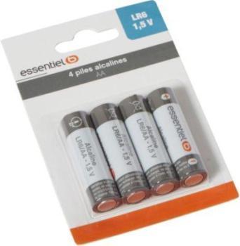 Pile non rechargeable Essentielb 4 AA - Alcaline L