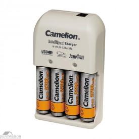 Chargeur de piles BC-0903 + 4 accus AA NiMH 2700 m