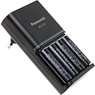 Panasonic Eneloop BQ-CC55 chargeur rapide + 4x pil