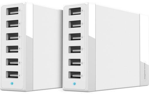 Novodio Pack de 2 x Smart6 Charger - Chargeur 6 po