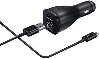 Samsung Chargeur allume-cigare Double USB 2A