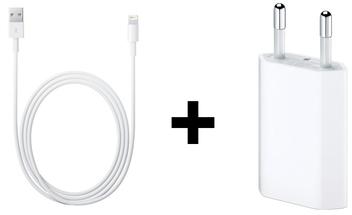 Apple Adaptateur secteur USB 5 W + Câble Lightning
