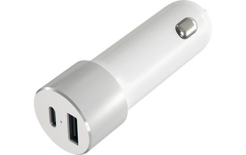 Satechi Chargeur voiture Argent - USB-C et USB - C