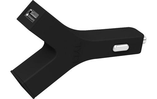 TYLT Y-CHARGE 4.2 Noir - Chargeur voiture USB 2 x