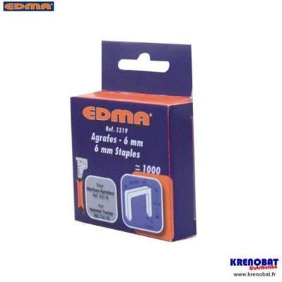 Agrafes 6 mm pour PUNCHER EDMA (Boîte 1000)