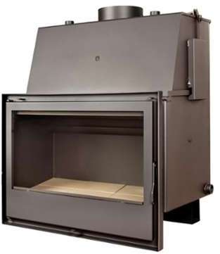 Insert chaudiere a bois modele c670h + cadre quadr