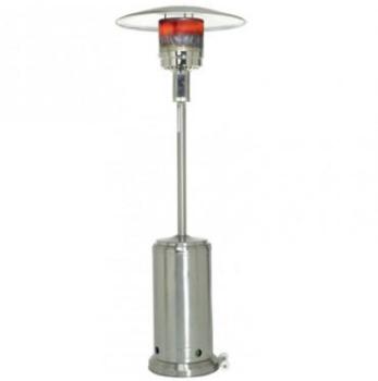Parasol chauffant inox au gaz Parasol chauffant inox au