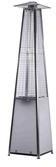 Parasol chauffant gaz en aluminium et acier 11kW h