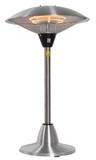 Parasol chauffant électrique de table Inox brossé MILAN Parasol chauffant électrique