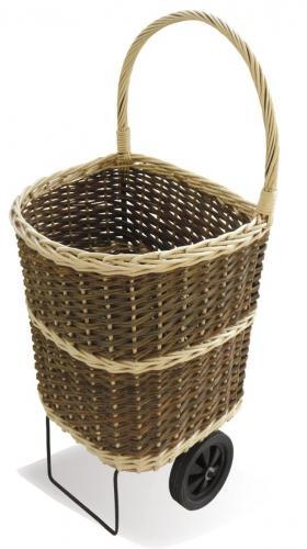Panier à bûches à roulettes-Delta France