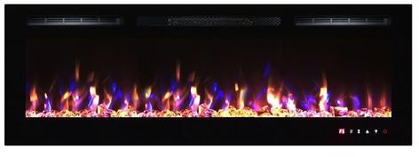 Cheminée électrique encastrable - Kamin black NICE