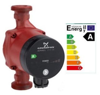 Circulateur chauffage Classe A GRUNDFOS ALPHA2 L 2