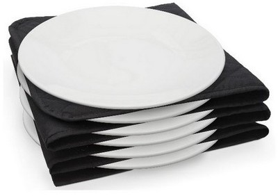 RIVIERA & BAR - chauffe-assiettes 30x30cm noir - q