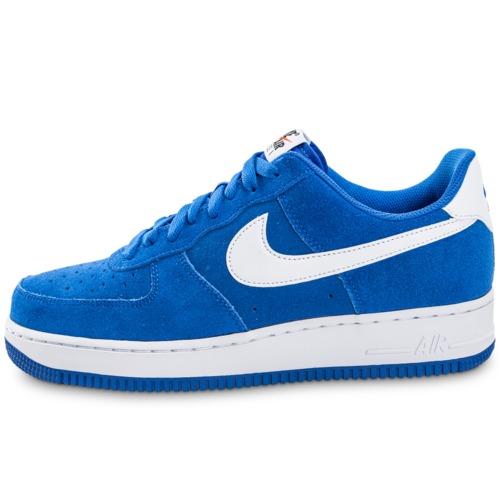 Nike Air Force 1 Suede Bleu - Baskets Homme