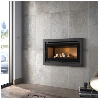 Insert de cheminée en acier 14.5 Kw