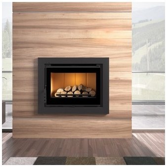 Insert de cheminée en acier 12.5 Kw