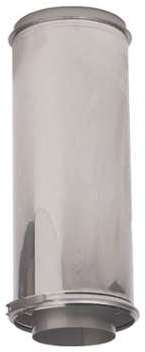 Tuyau isolé double inox316/galva O125-180 50 cm -
