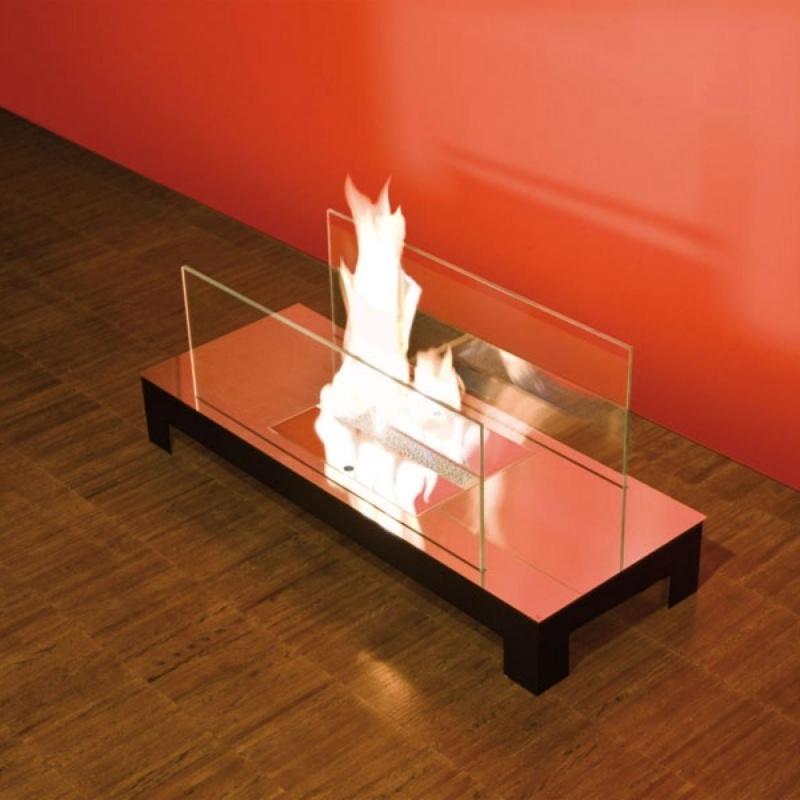 Foyer Floor Flame - inox/inox