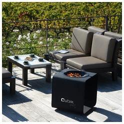 Brasero Design Cubik Noir