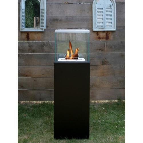 Cheminée au bioéthanol Column noir