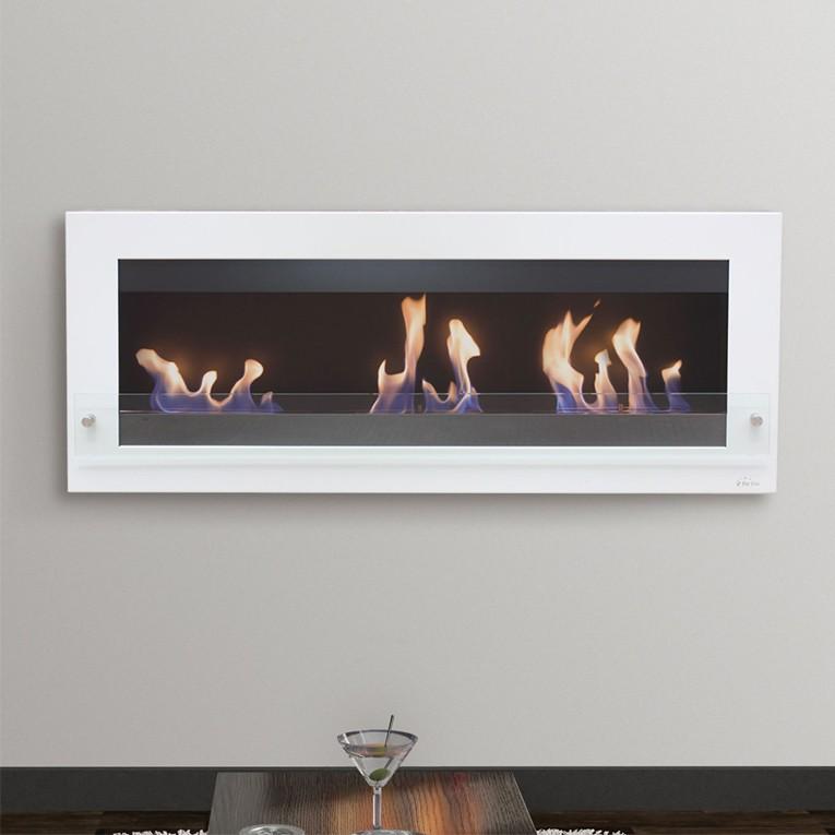 Melibea, cheminée bio éthanol grande taille 140 Cm
