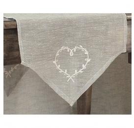 Chemin de table Parcoeur Taupe
