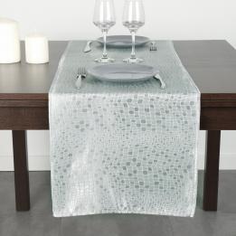 Chemin de table Serpentile Argent