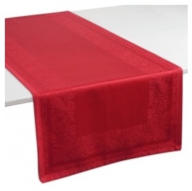 Chemin de table Jacquard Sensa Taupe