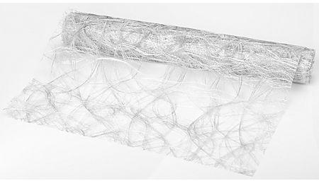 Chemin de table Sizoweb, argent, 30 cm