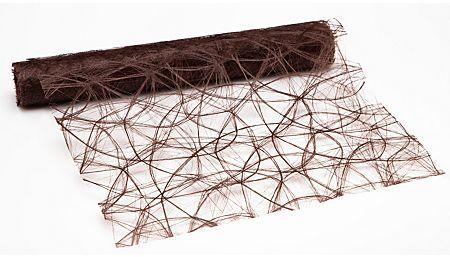 Chemin de table Sizoweb , marron, 30 cm