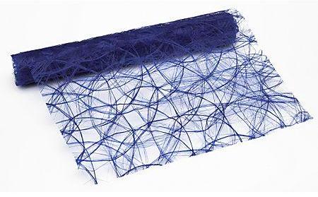 Chemin de table Sizoweb , bleu foncé, 30 cm