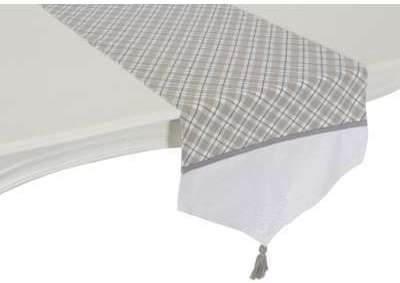 Chemin de table gris Charmant sommet