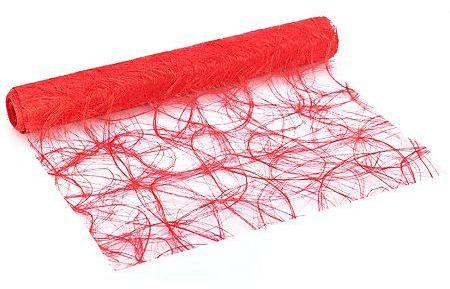 Chemin de table, rouge, 30 cm