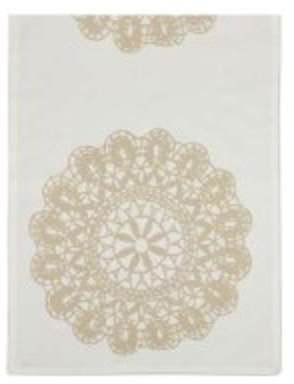 Chemin de table DUTCH DECOR Kemer 45 x 150 Ivoire