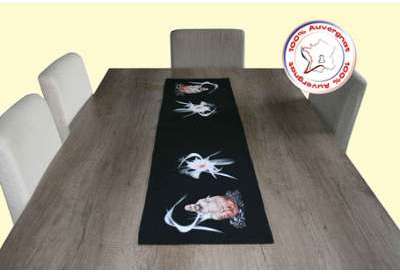 Chemin de table ou centre de table 100% Coton déco