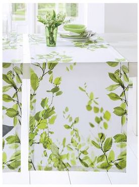 Le chemin de table env. 50x170cm de Proflax vert