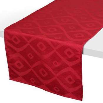 Chemin de table 45x150 cm Jacquard 100% polyester