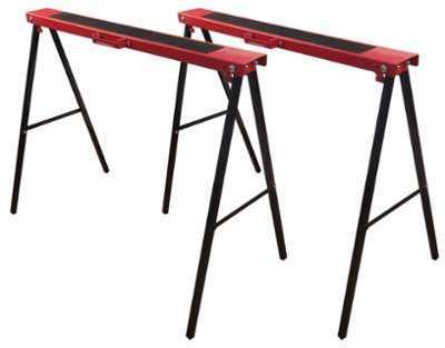Brüder Mannesmann tréteau 2 pièces en acier 70100
